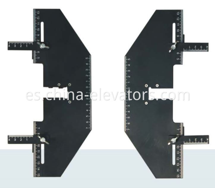 Establecer el regla de Guide Rail Set Ruler of Guide Rail